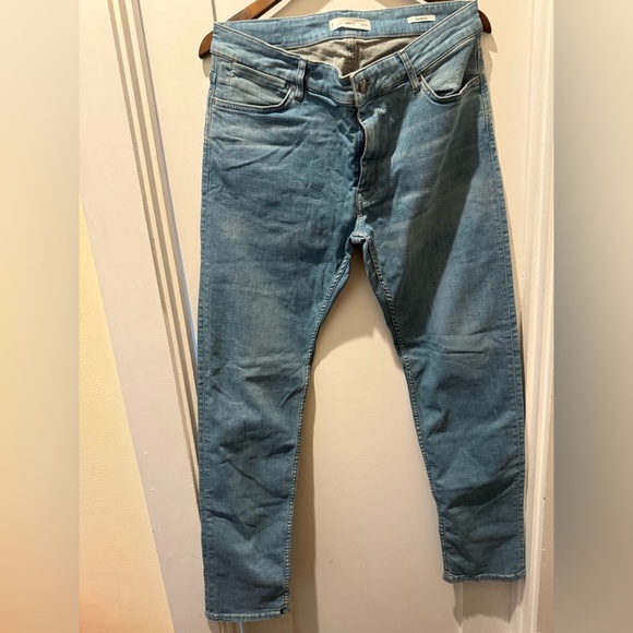 Mango Light Blue Skinny Jeans - Picture 1 of 4